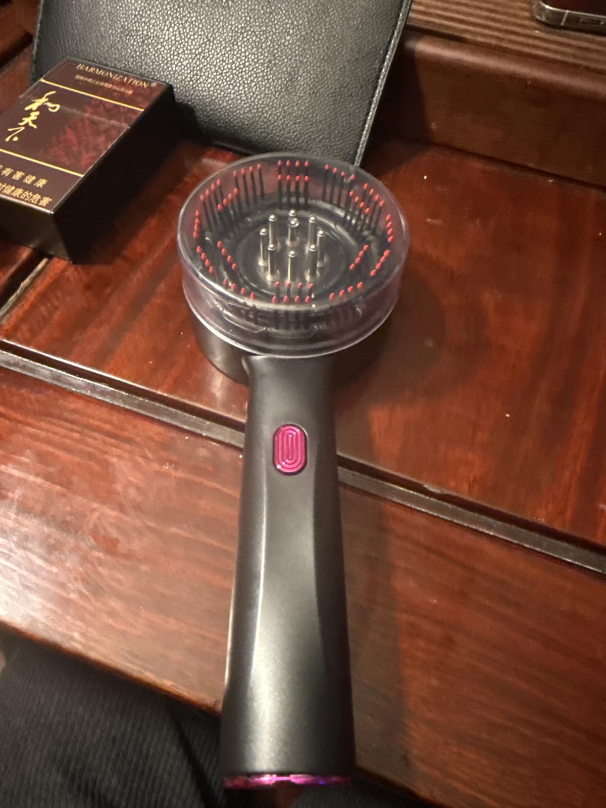 3 in 1 precision oil applicator + phototherapy scalp massage comb